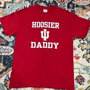 NWOT Hoosier Daddy IU (Indiana) shirt • size medium
